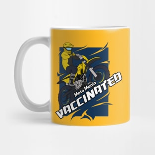 Moto Mania Sport Vaccinated Mug